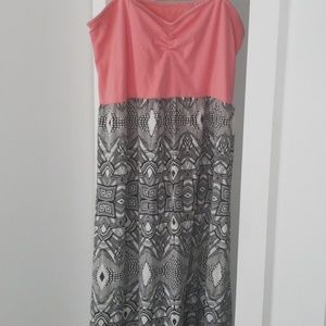 Roxy aztec maxi dress